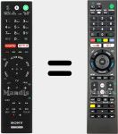 Telecomando universale Universal TV Sony