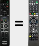 Telecomando universale Universal TV Sony