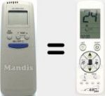 Telecomando originale Unitronic Air Plus