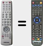 Telecomando sostituto di 00023 M