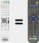 Telecomando sostituto di RM-ADU003 (147964111)