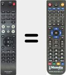 Telecomando sostituto di RC004CD (30701000500AS)