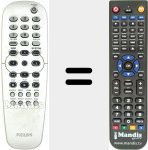 Telecomando sostituto di RC19133005/01H (313922889711)