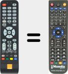 Telecomando sostituto di RC1994508/01B (313923826431)