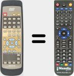 Telecomando sostituto di RC543 (3990593006)