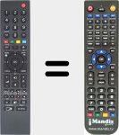 Telecomando sostituto di MHS187R (759551858000)