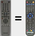 Telecomando sostituto di 00048C (AC5900048C)