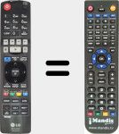 Telecomando sostituto di AKB72975301