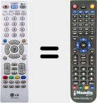 Telecomando sostituto di AKB73655833