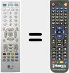 Telecomando sostituto di AKB 73655837