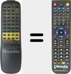 Telecomando sostituto di CU-VSX107 (AXD7084)