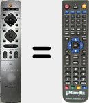 Telecomando sostituto di NS03E (AXD7368)