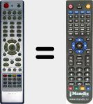 Telecomando sostituto di DDR-V7-D1