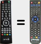 Telecomando sostituto di 24H19T2
