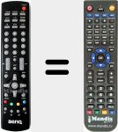 Telecomando sostituto di Benq002