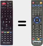 Telecomando sostituto di BSV22200-V3