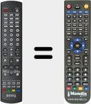 Telecomando sostituto di MK2442