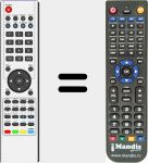 Telecomando sostituto di H305CIRST2B24PSP