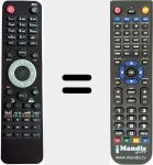 Telecomando sostituto di CLOUD-IBOX002