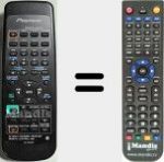 Telecomando sostituto di CU-VSX167 (AXD7243)