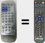 Telecomando sostituto di AXD7224 (CU-XR056)