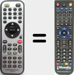 Telecomando sostituto di CM3PVR