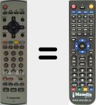 Telecomando sostituto di EUR7628010AR