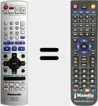 Telecomando sostituto di EUR7720KM0