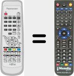 Telecomando sostituto di P42HTA51ES