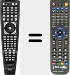 Telecomando sostituto di AVR154