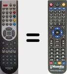 Telecomando sostituto di RC 1165 (20397295)