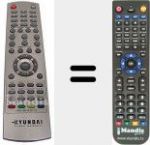 Telecomando sostituto di HQP-421R-501R (3010700888)