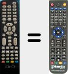 Telecomando sostituto di IDHD001