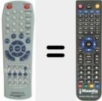 Telecomando sostituto di RC-R0516E (A70166508)