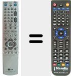 Telecomando sostituto di 6711R1N153G