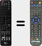 Telecomando sostituto di AKB36087607