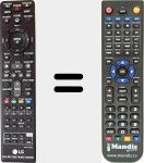 Telecomando sostituto di AKB73775819