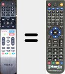 Telecomando sostituto di 55MUB5010