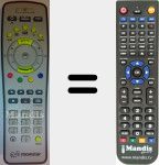 Telecomando sostituto di Movistar-1