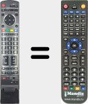 Telecomando sostituto di N2QAYB000238