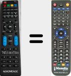 Telecomando sostituto di ND32N2400S