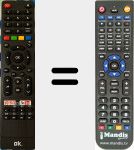 Telecomando sostituto di ODL32674HTIB-1