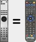 Telecomando sostituto di RC-822C