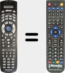 Telecomando sostituto di RC-390M (24140390B)
