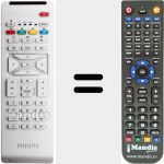 Telecomando sostituto di RC 1683701 / 01 (313923810231)