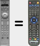 Telecomando sostituto di RC 4302 / 01 (312814714431)