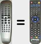 Telecomando sostituto di CRP64801 (996500028800)
