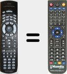 Telecomando sostituto di RC-391M (24140391A)