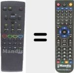 Telecomando sostituto di 313010821431 (RC2143)