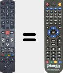 Telecomando sostituto di RC3100L07